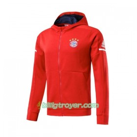 FC Bayern München Trenings Hettejakke 2017-18 Rød